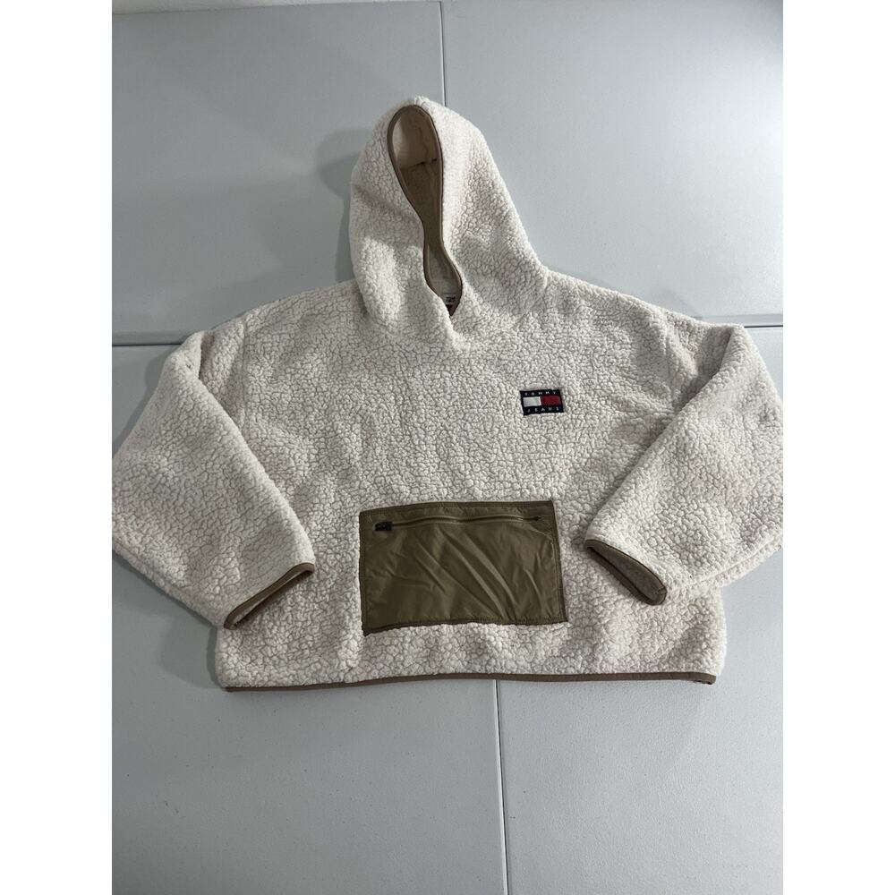 Tommy Hilfiger Sherpa Pullover Jacket Size Large